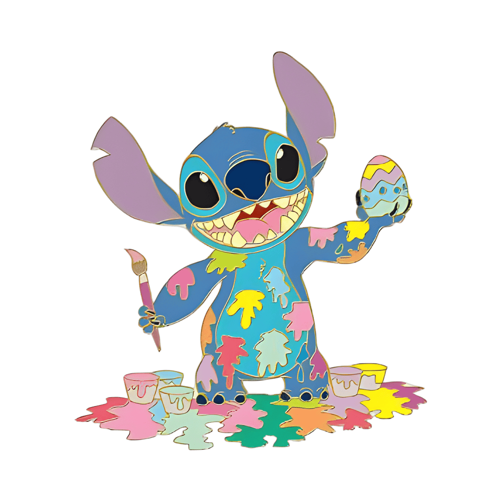 Paint Splatter - Stitch Disney pin