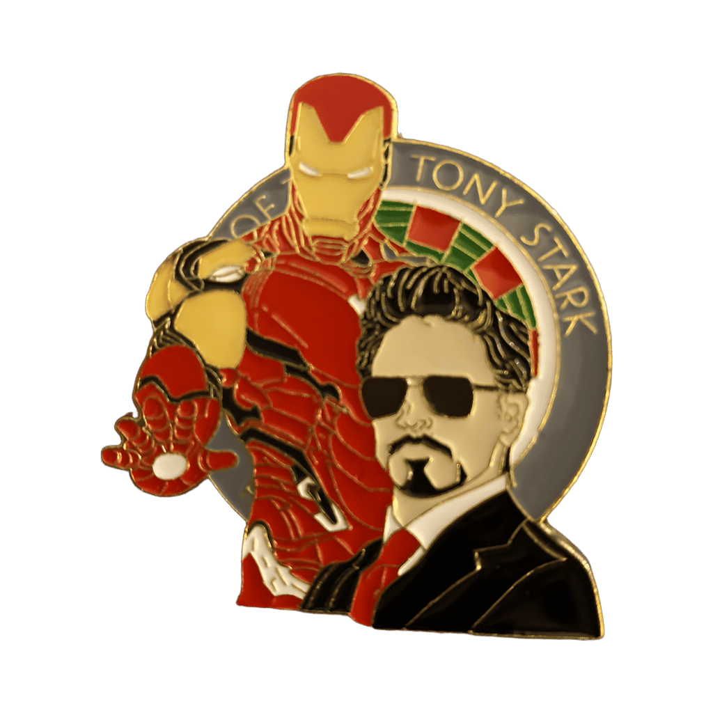 Tony Stark Iron Man Disney pin
