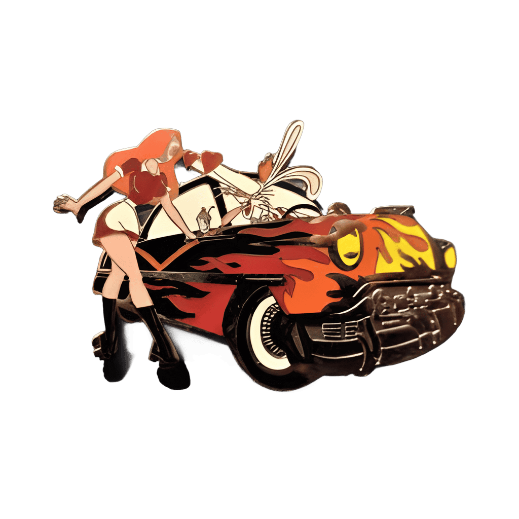 Roger and Jessica Rabbit Disney pin