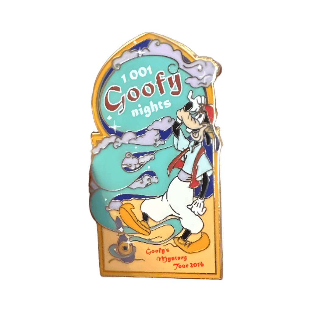 Goofy Nights 1001 Disney pin