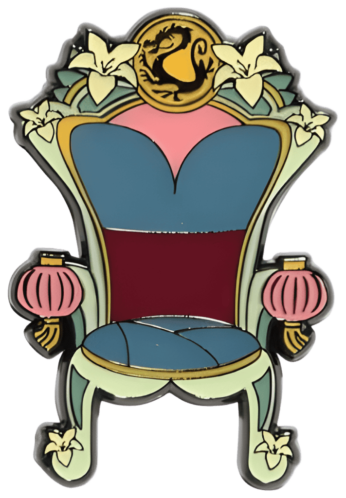 Mulan Throne Disney pin