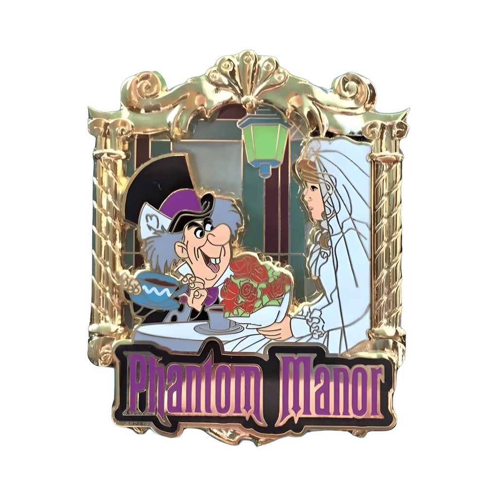 Mad Hatter and the Bride Disney pin