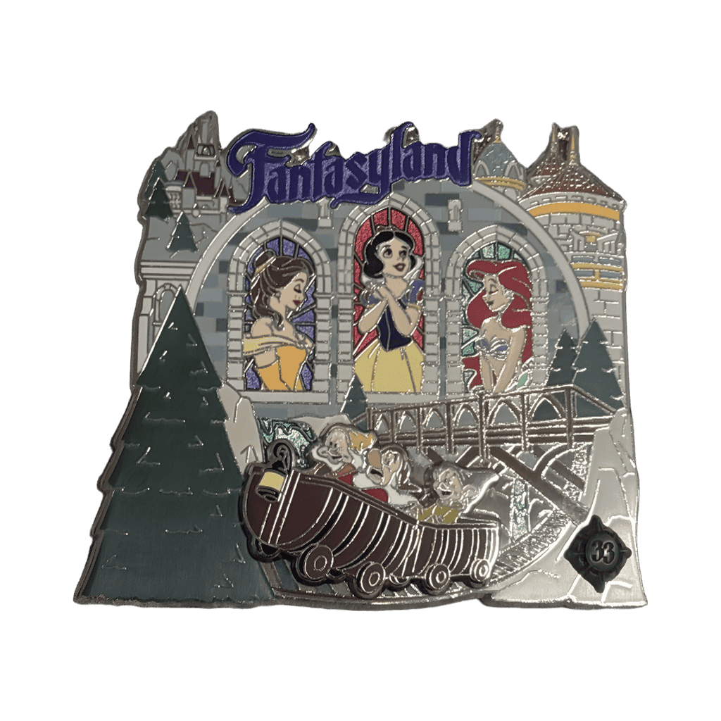 Fantasyland Disney pin