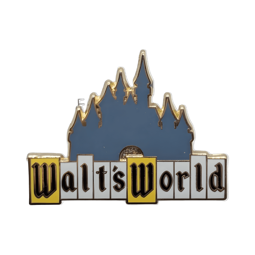 Walt's World Disney pin