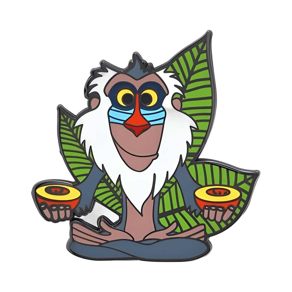 Chibi Character Leaf - Rafiki Disney pin