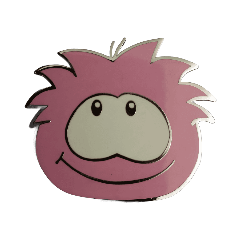 Club Penguin Puffles (Pink) Disney pin