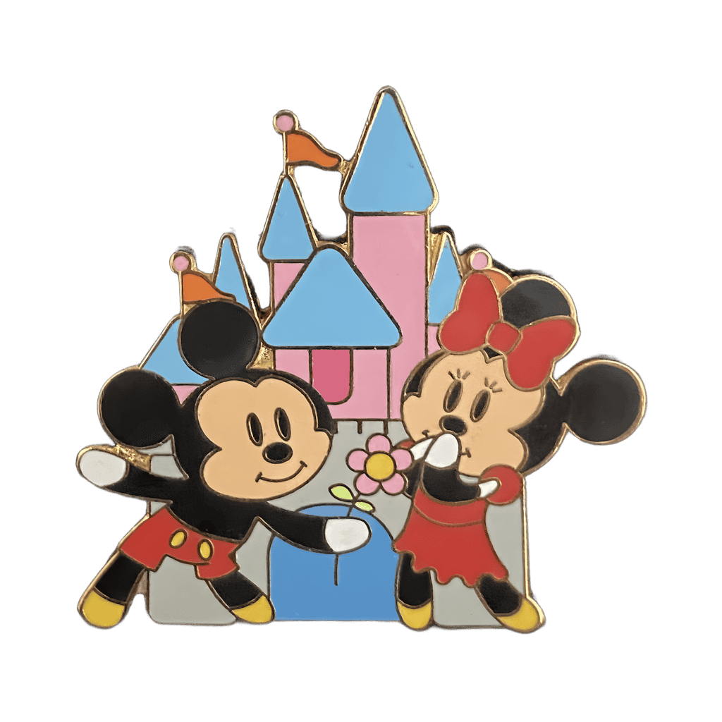 Mickey & Minnie Castle Disney pin