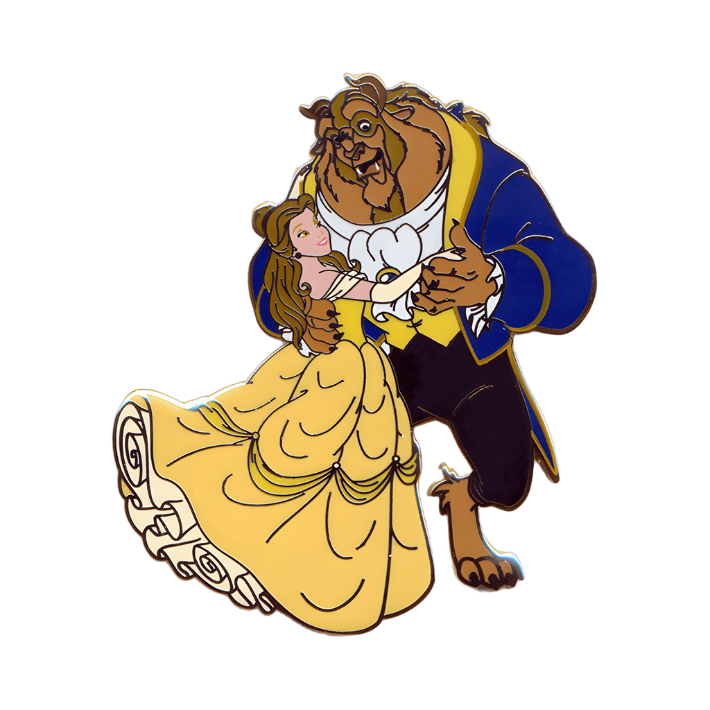 Belle and Beast Dancing Disney pin