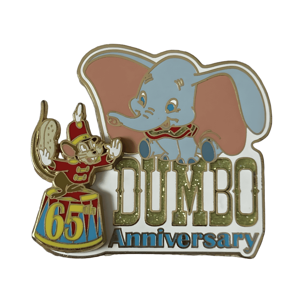 Dumbo and Timothy 65th Anniversary Disney pin