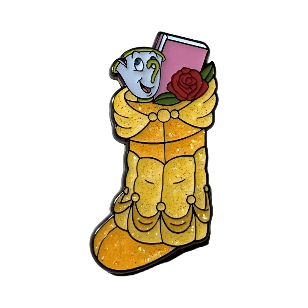 Chip Belle Stocking Disney pin