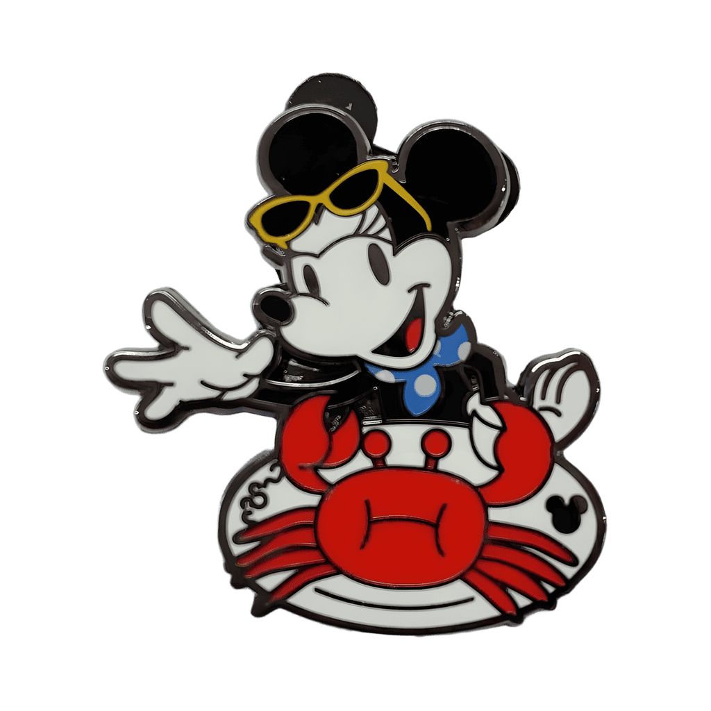 Minnie with Crab Disney pin