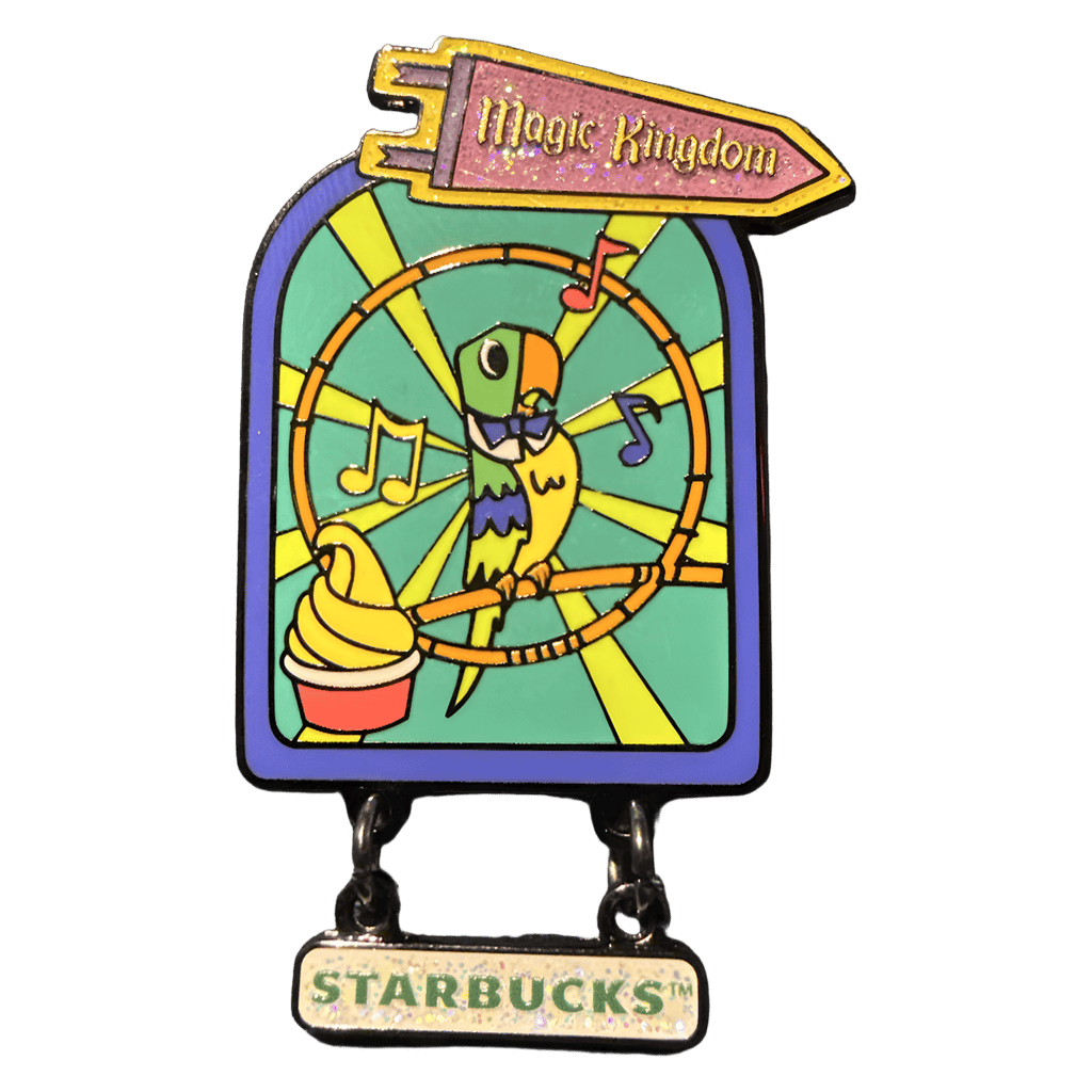 Walt Disney’s Enchanted Tiki Room Starbucks Disney pin