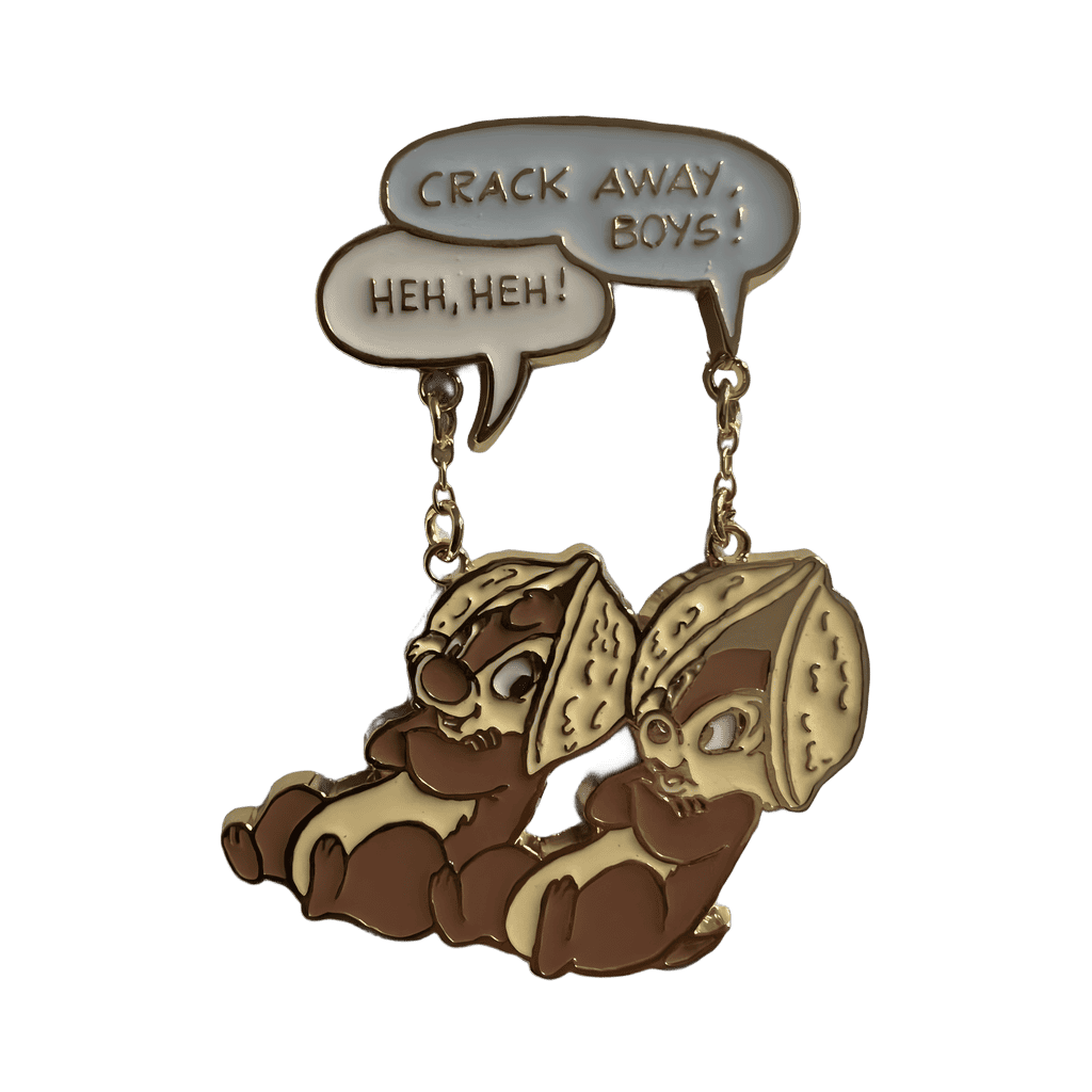 Chip and Dale Tough Nuts To Crack Disney pin
