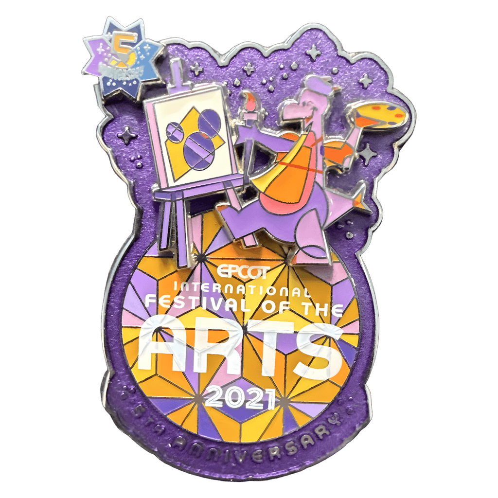 Figment Painting Mickey Disney pin
