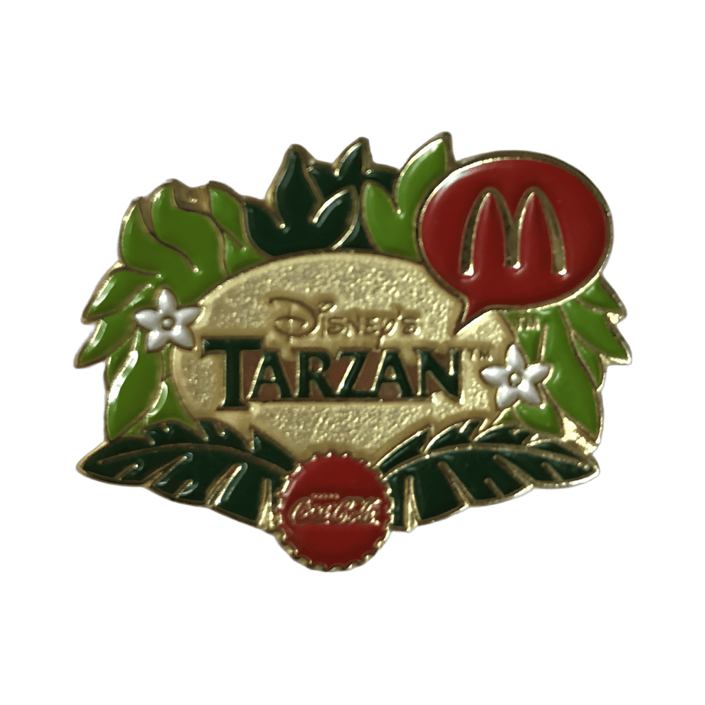 Tarzan Logo - Coca Cola Disney pin