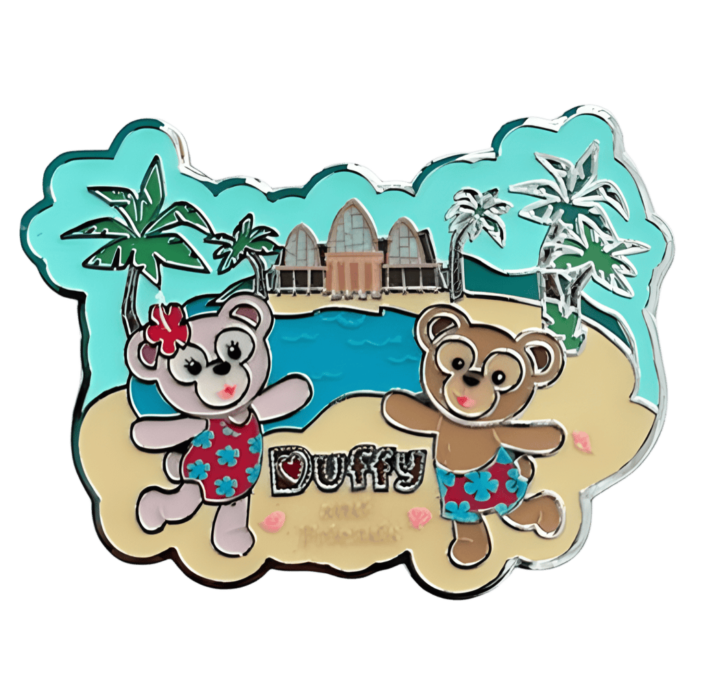 Duffy and ShellieMay at Aulani Disney pin