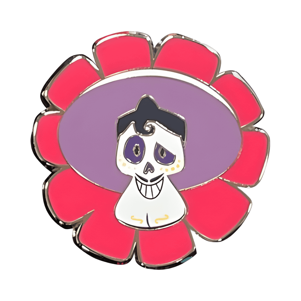 Ernesto de La Cruz on Flower Disney pin