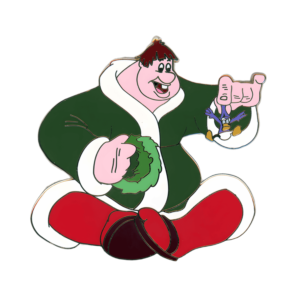 Scrooge with Willie the Giant, “The Ghost of Christmas Present” Disney pin