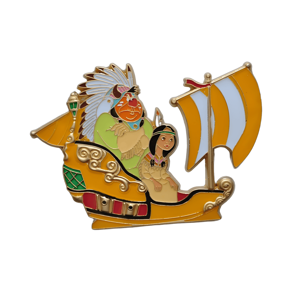 The Chief and Tiger Lily Disney pin