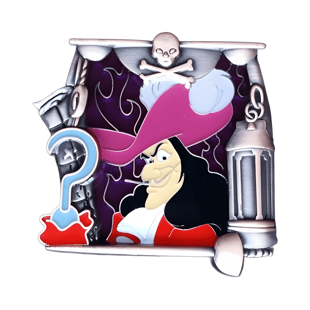 Captain Hook Disney pin