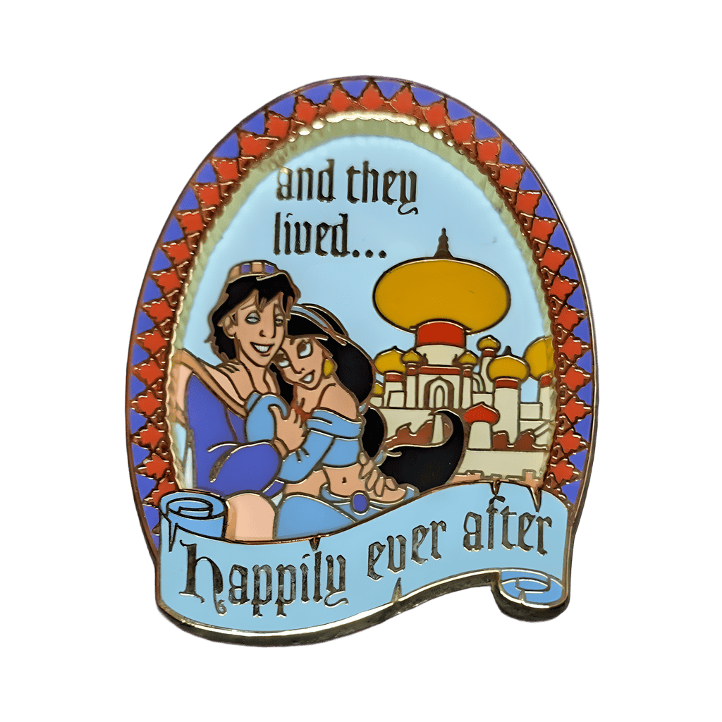 Aladdin and Jasmine Disney pin