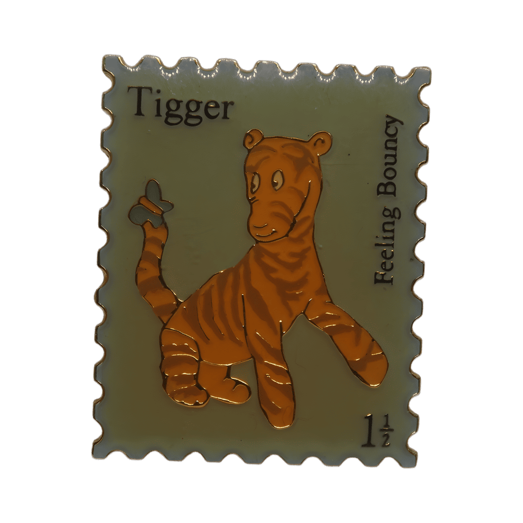 Feeling Bouncy - Tigger Stamp Disney pin