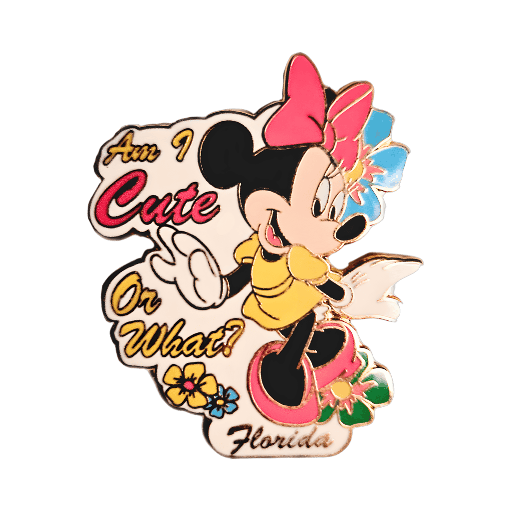 Am I Cute or What? Minnie, Florida Disney pin