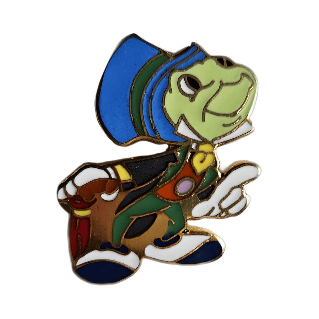 Vintage Jiminy Cricket Lapel Pin Disney pin