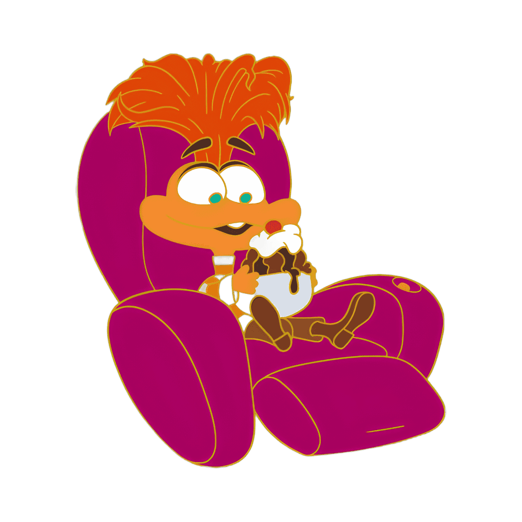 Anxiety Disney pin