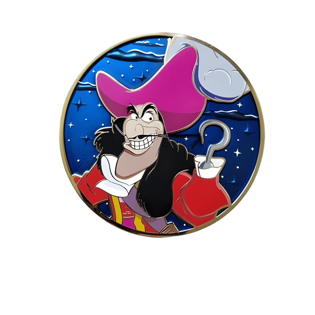 Captain Hook Disney pin