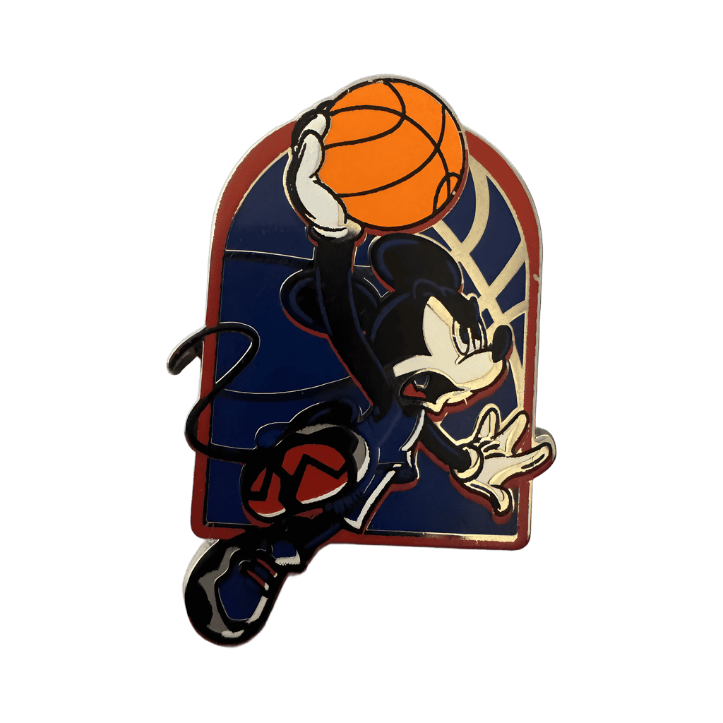 NBA Mickey with Basketball Disney pin