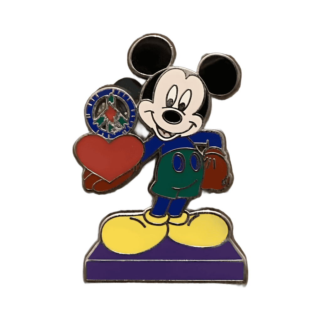 Peace & Love Disney pin