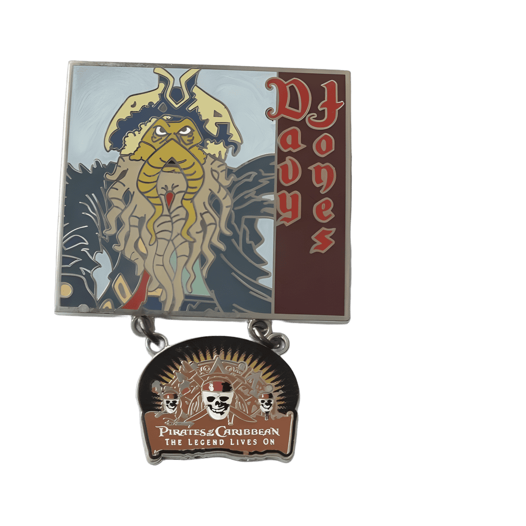 Davy Jones Disney pin
