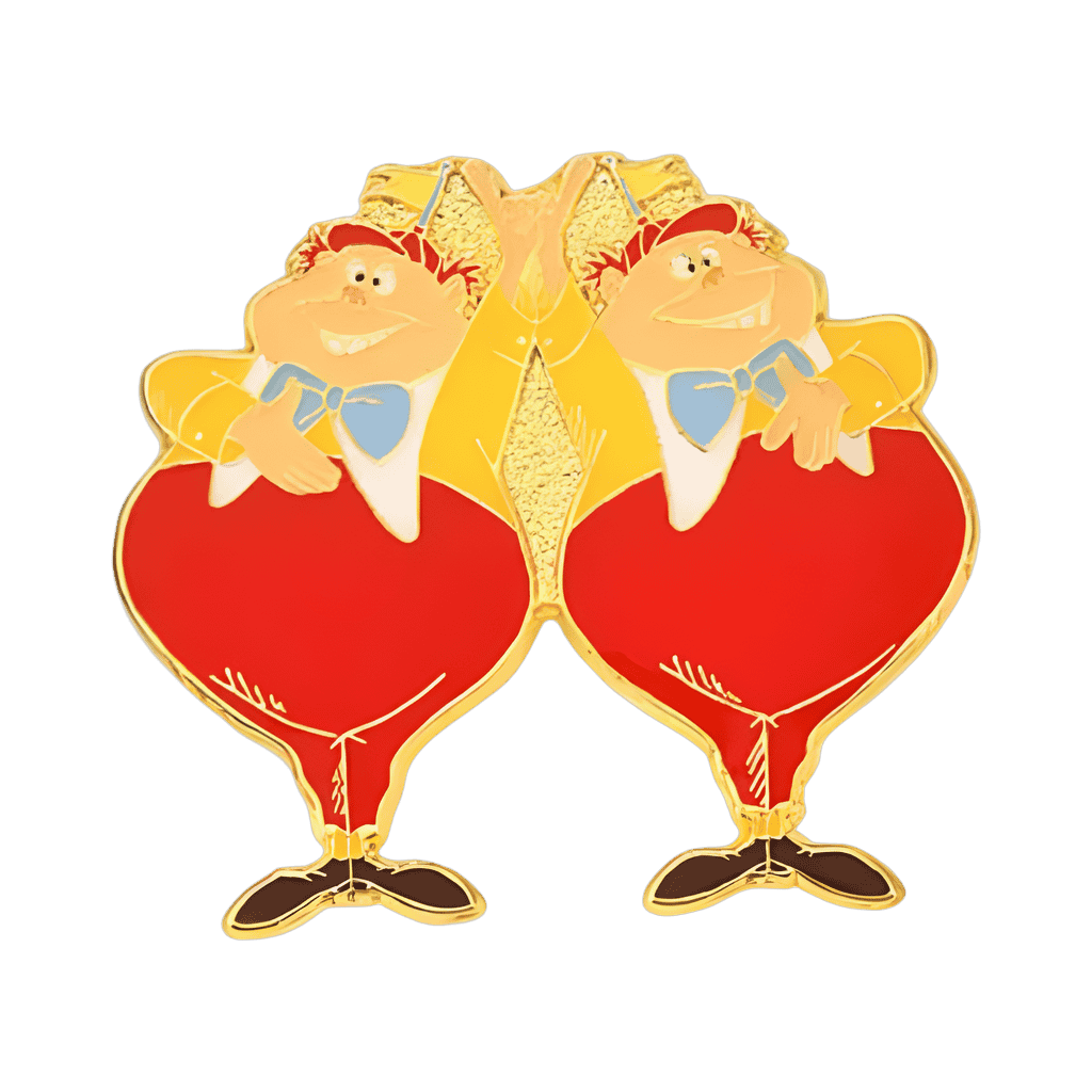 Tweedle Dee & Tweedle Dum Disney pin