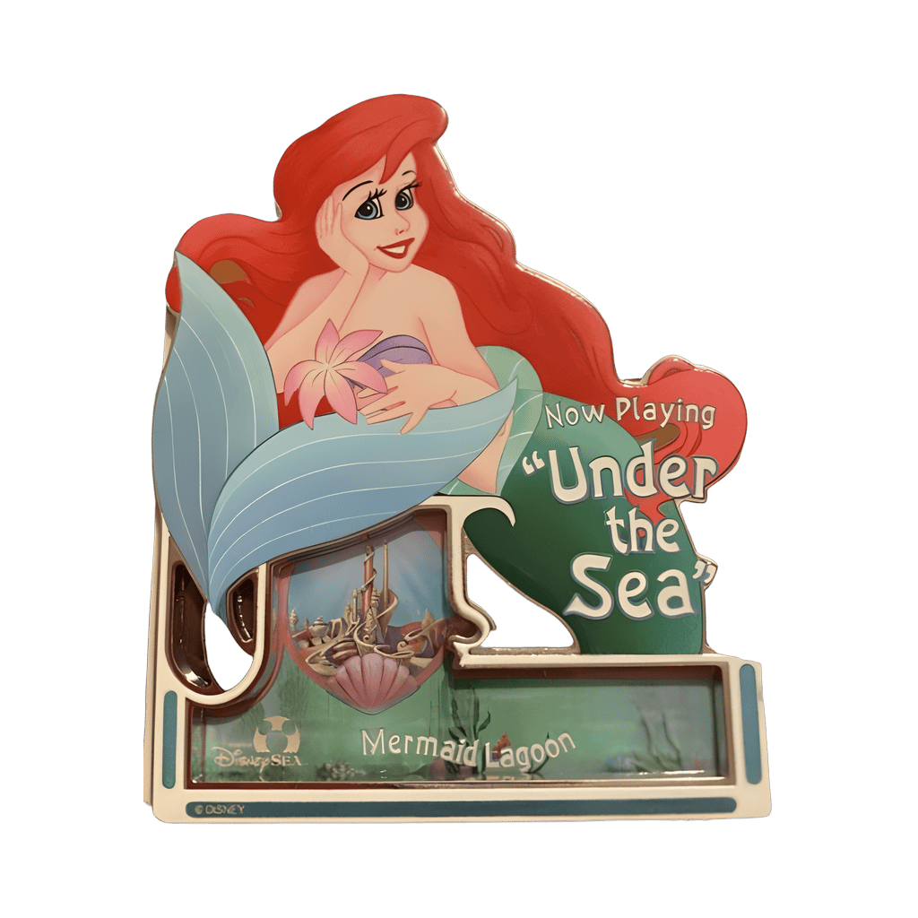 Series 3 - Mermaid Lagoon Theater: Now Playing "Under the Sea" Disney pin