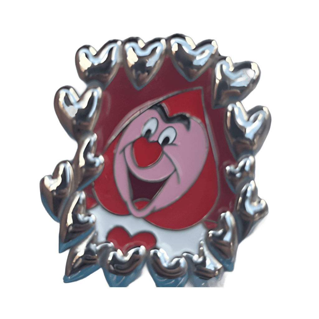 Heart Card Disney pin