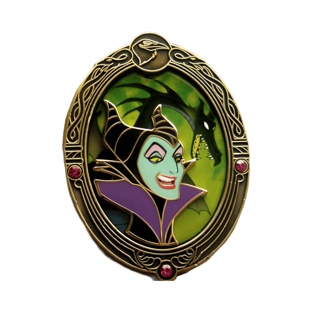 Maleficent Disney pin