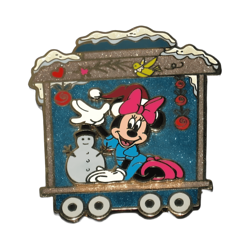 Minnie Mouse Christmas Train 2005 Disney pin