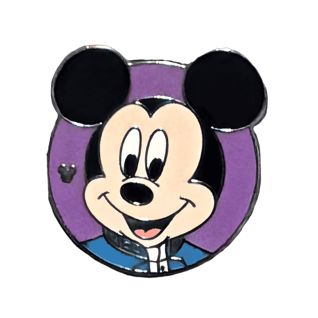 Hidden Mickey Purple Disney pin
