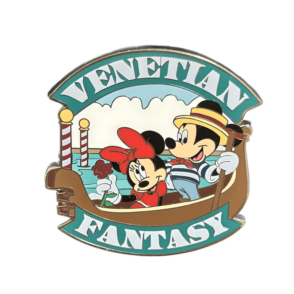 Mickey and Minnie Mouse - Venetian Fantasy Disney pin
