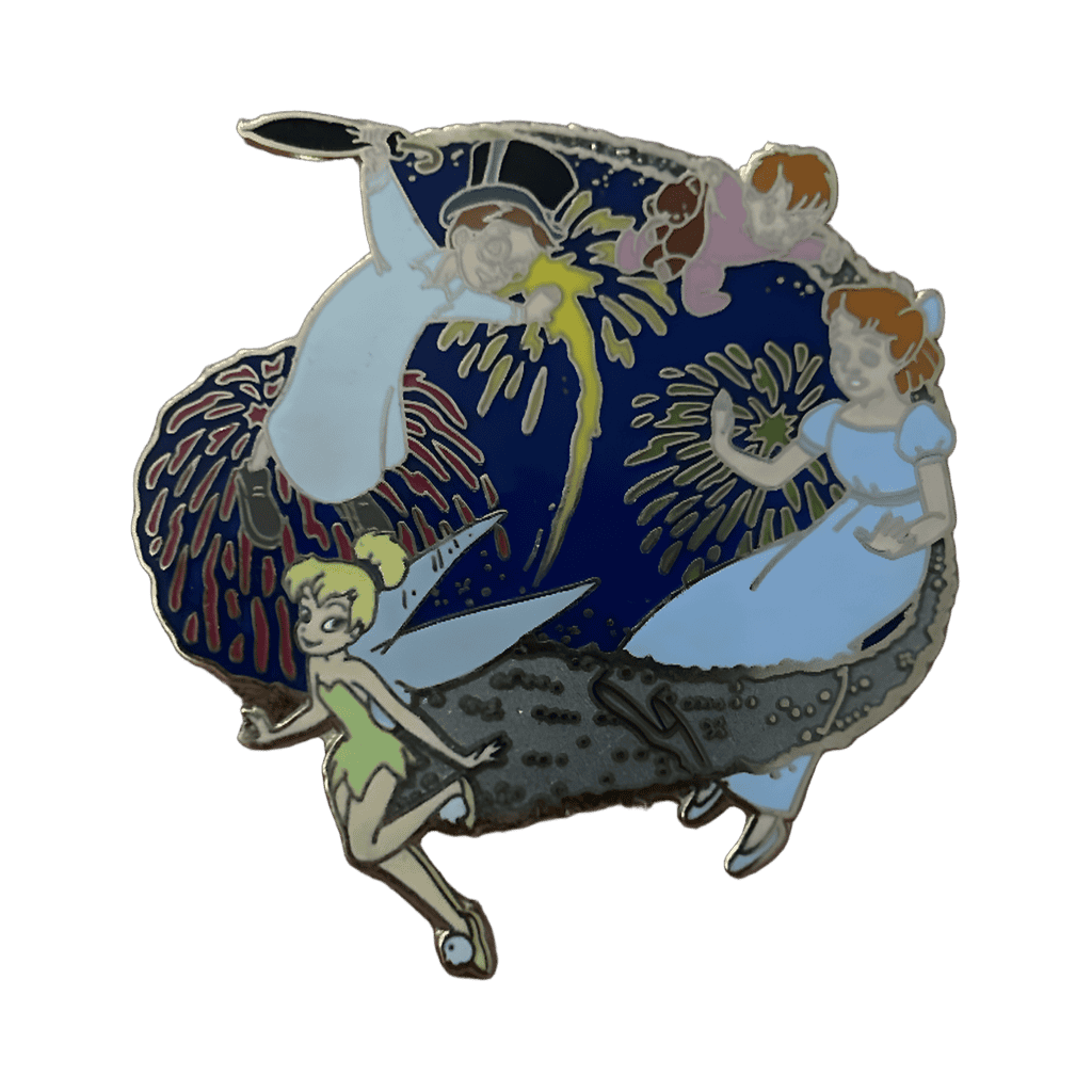 Tinker Bell, Wendy, Michael and John Darling Disney pin