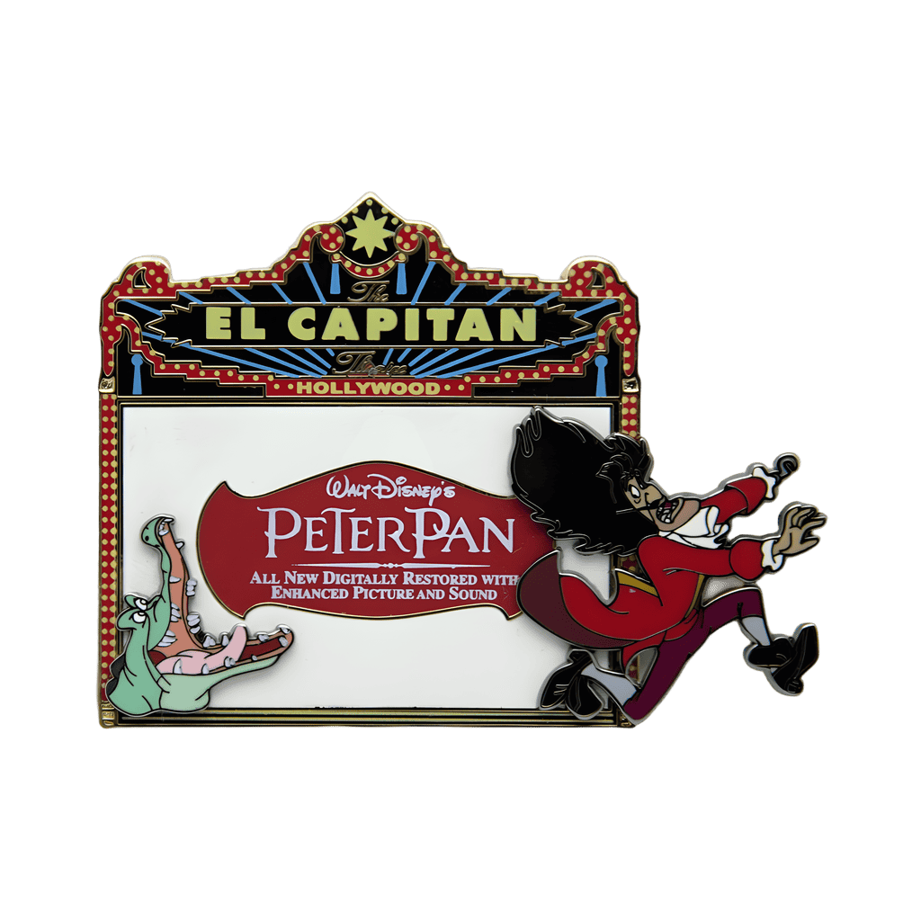 Peter Pan #1 Captain Hook and Tick-Tock Disney pin