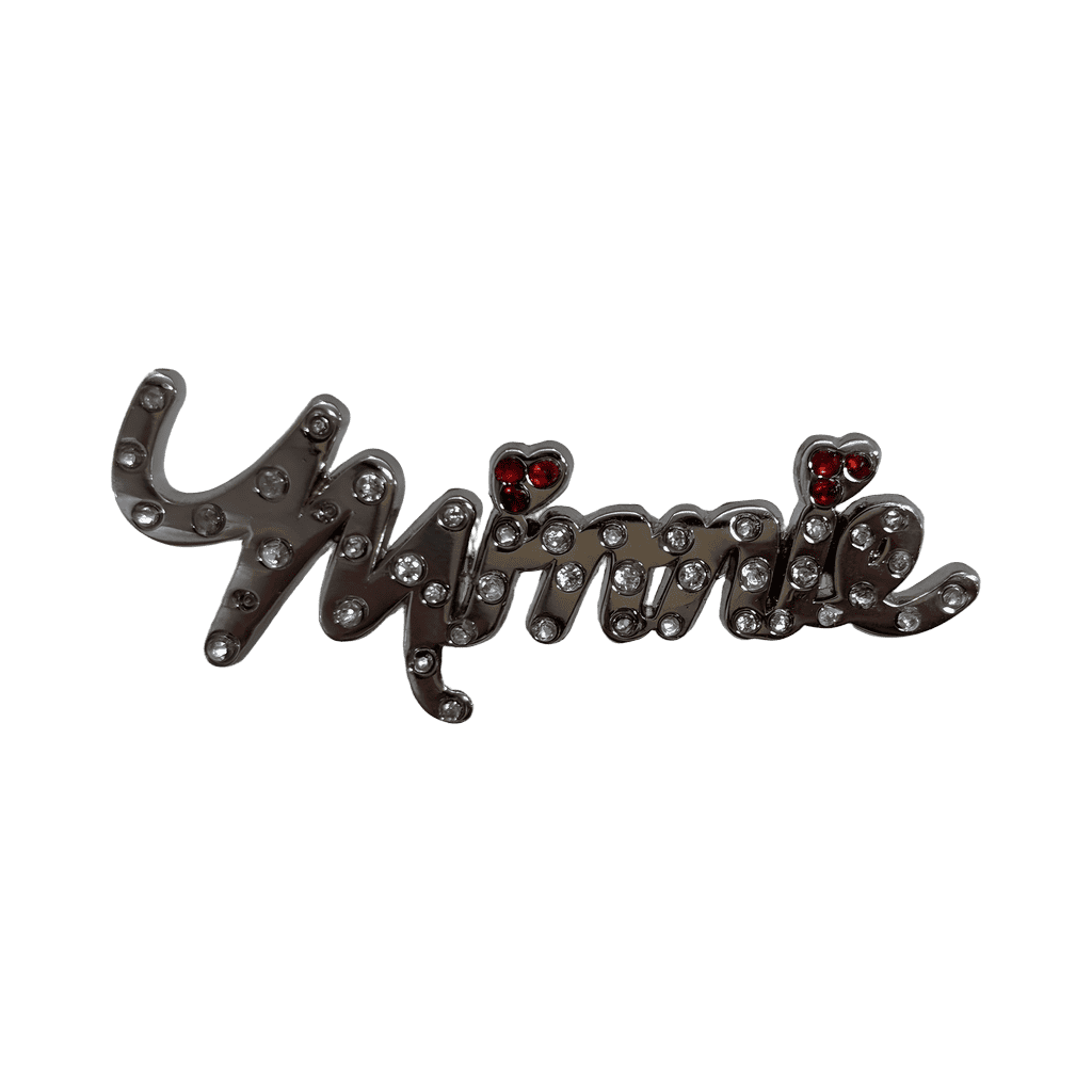 Minnie Jeweled Name Disney pin
