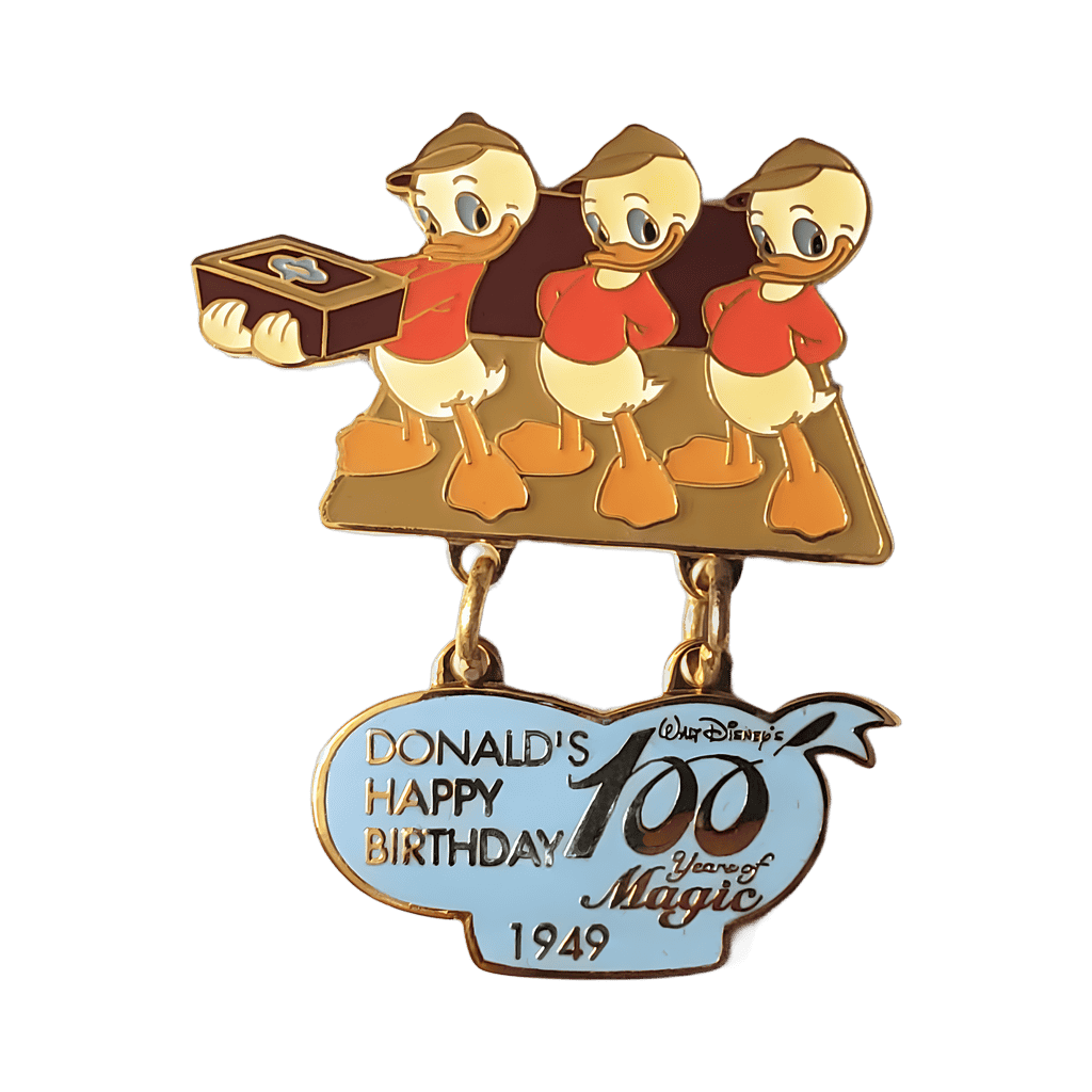 Huey, Dewey and Louie in "Donald's Happy Birthday" Disney pin