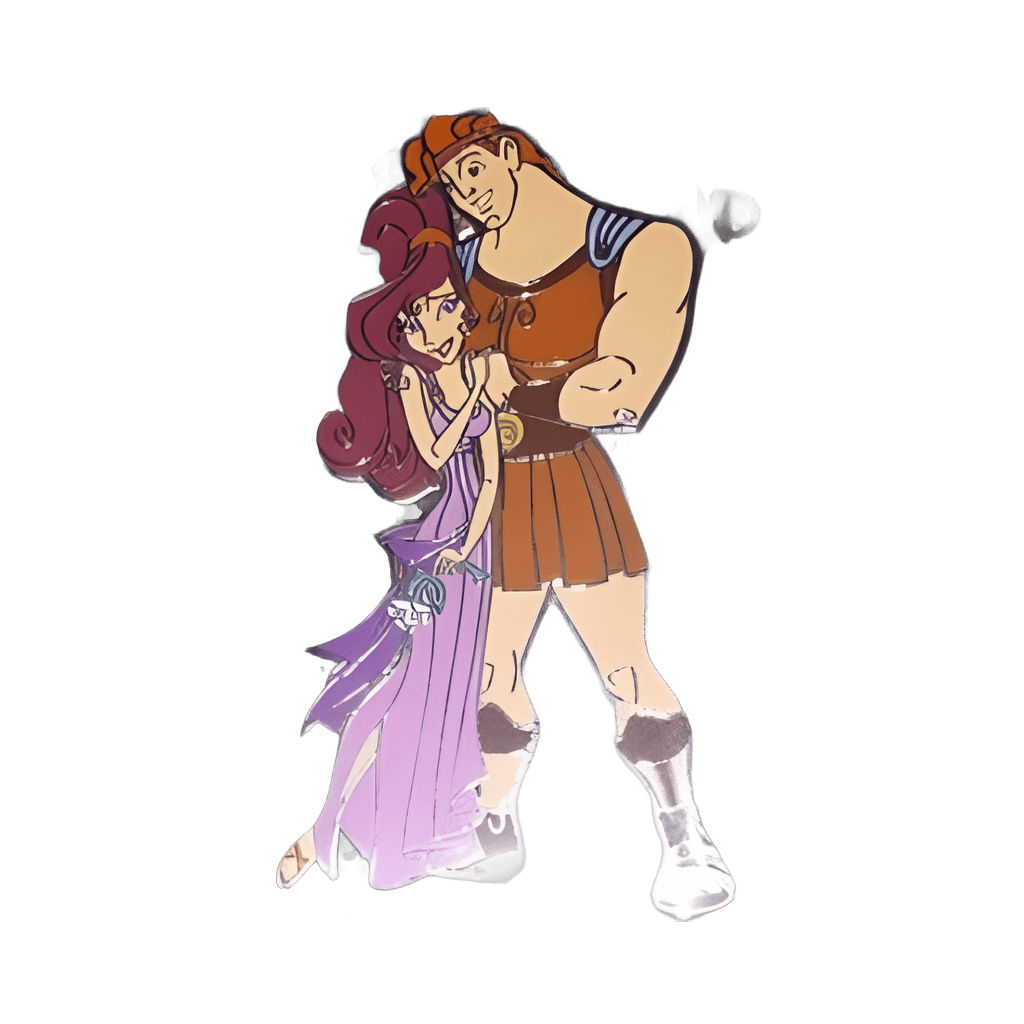 Hercules & Megara Disney pin