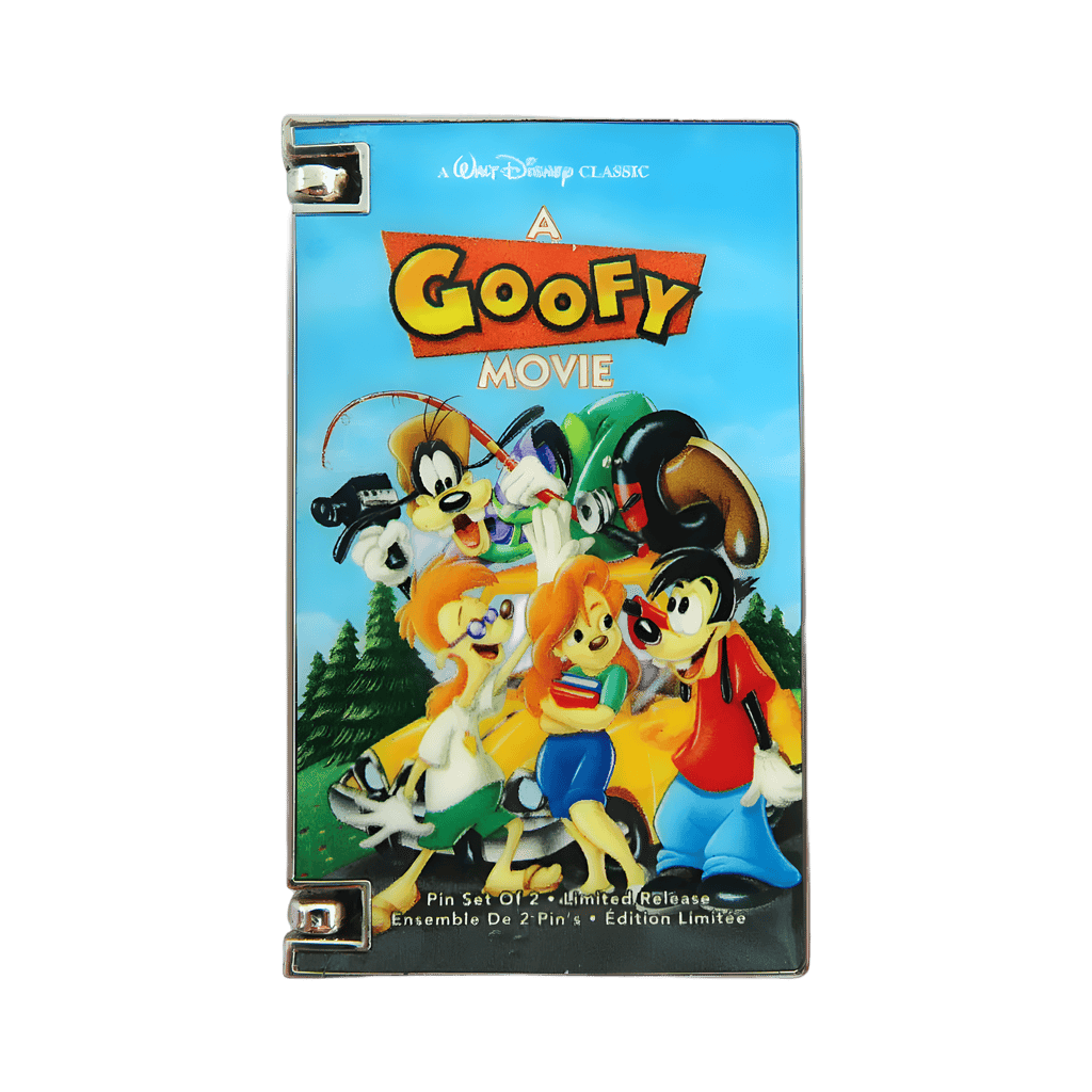 A Goofy Movie Set - VHS Case Disney pin