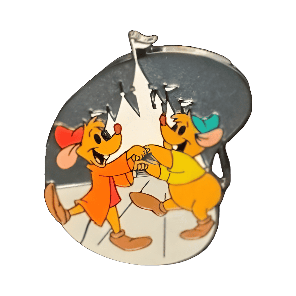 Jaq and Gus Disney pin