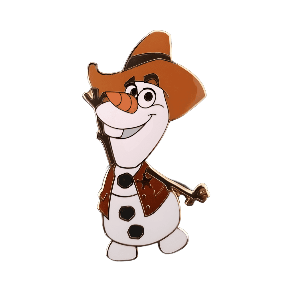 Frontierland Olaf Disney pin