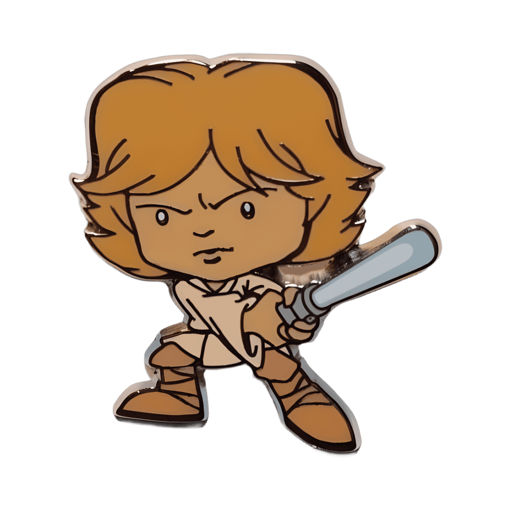 Luke Skywalker as Jedi Disney pin