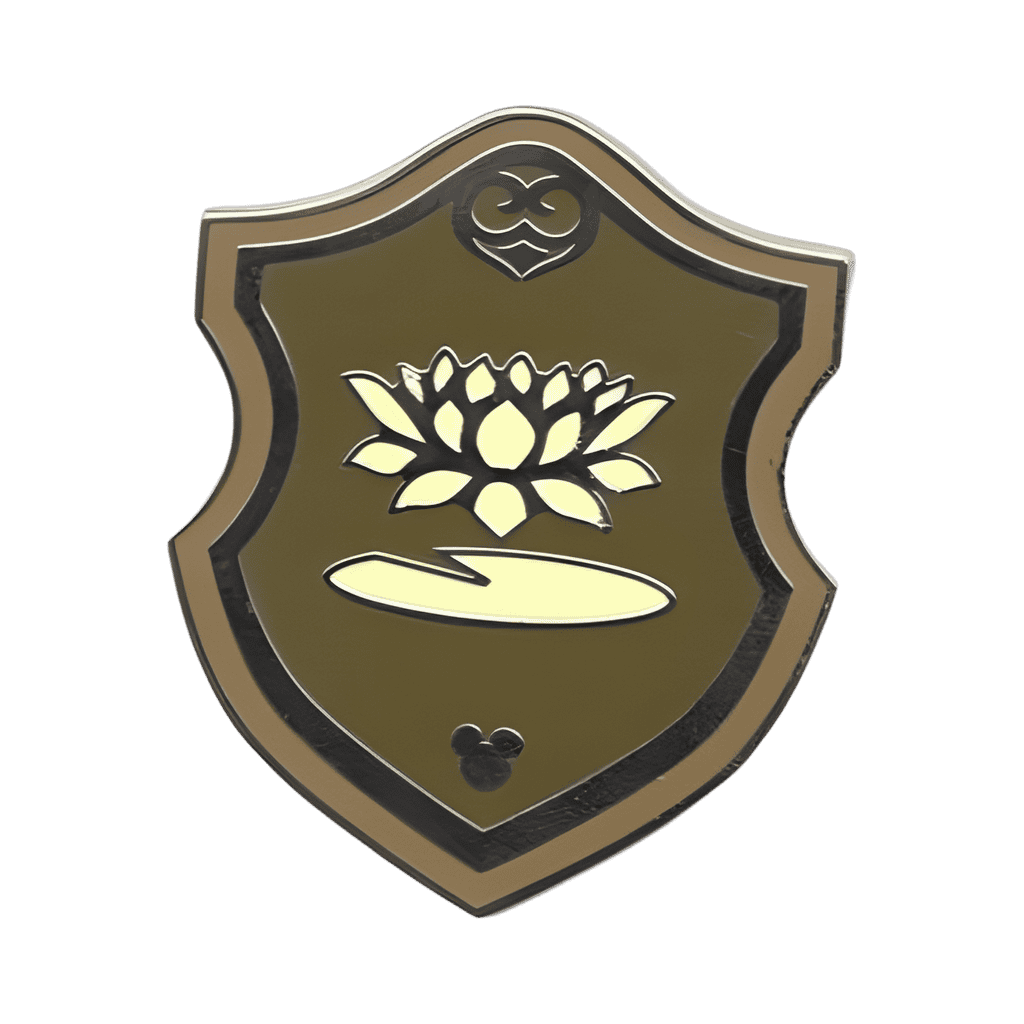 Tiana (Lotus & Lily Pad) Disney pin